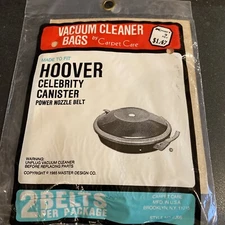 Celebrity Canister Power Nozzle Belt by Carpet Care 1 Pack Of 2 Belts NOS
