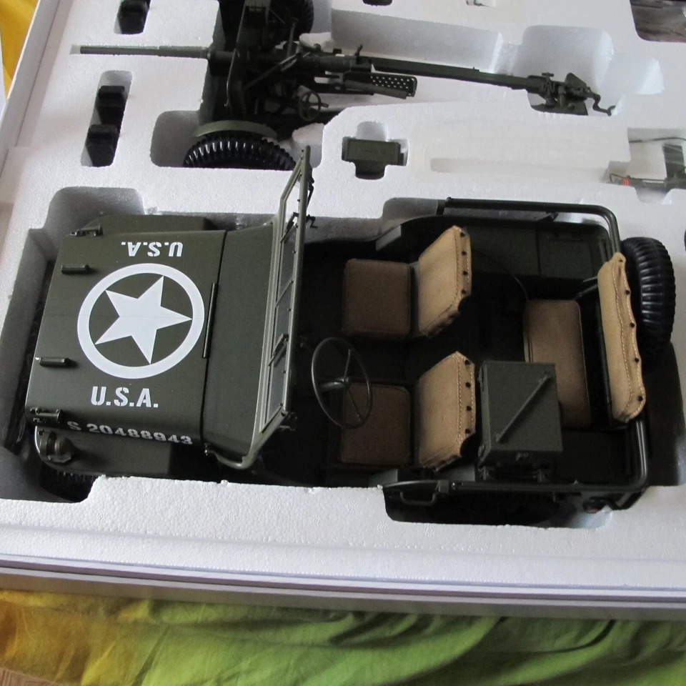   jeep willys modello scala 1/8 ixo..no hachette - Immagine 2 di 4