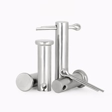 Clevis Pin Hinge Pin Rigging Pin All Sizes 6MM 8MM 10MM 304 Stainless Steel A2