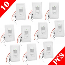 10pcs Auto On/Off Infrared PIR Occupancy Vacancy Motion Sensor Light Lamp Switch