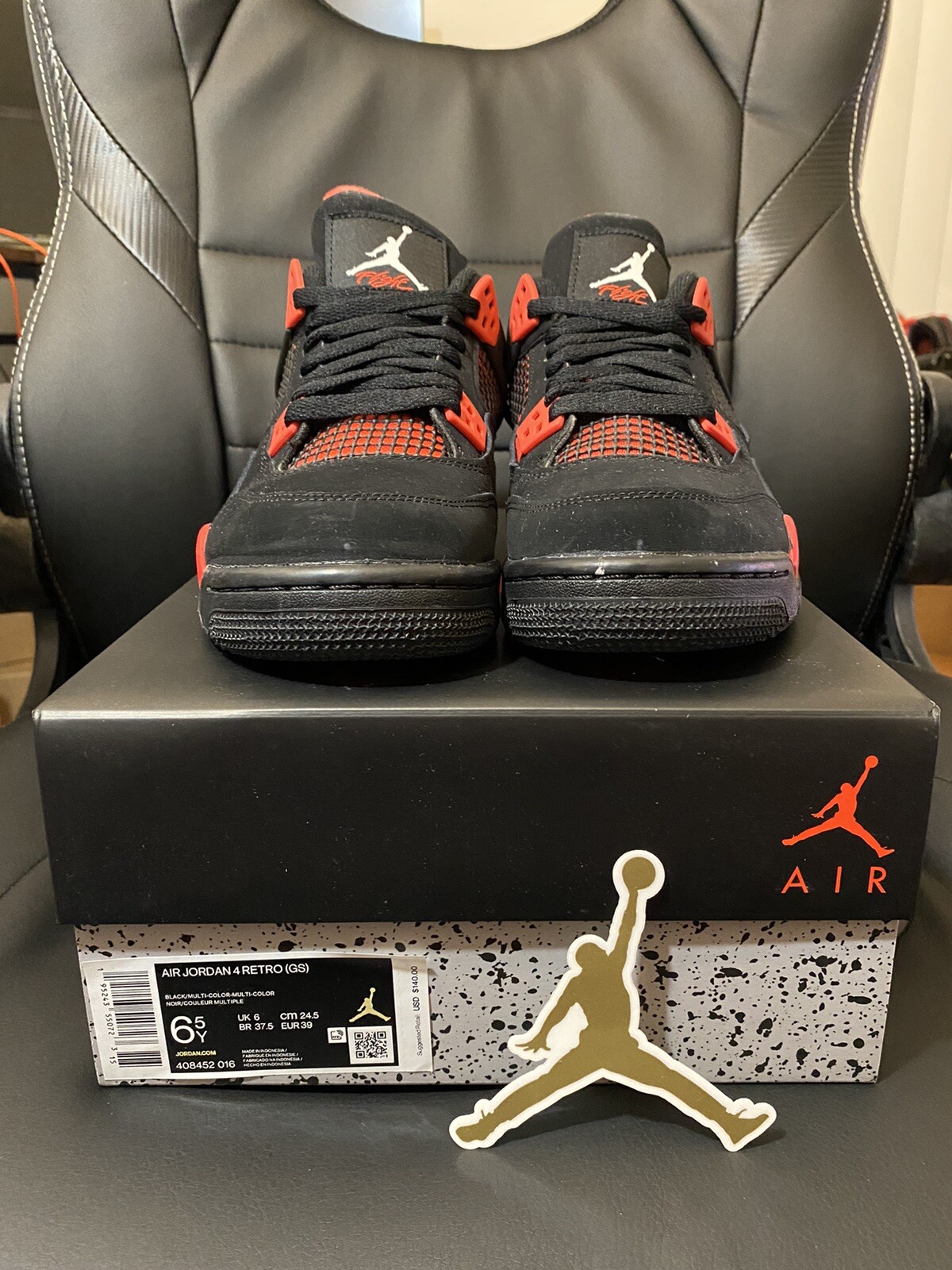 Air Jordan 4 Retro GS Boy's Sneakers 