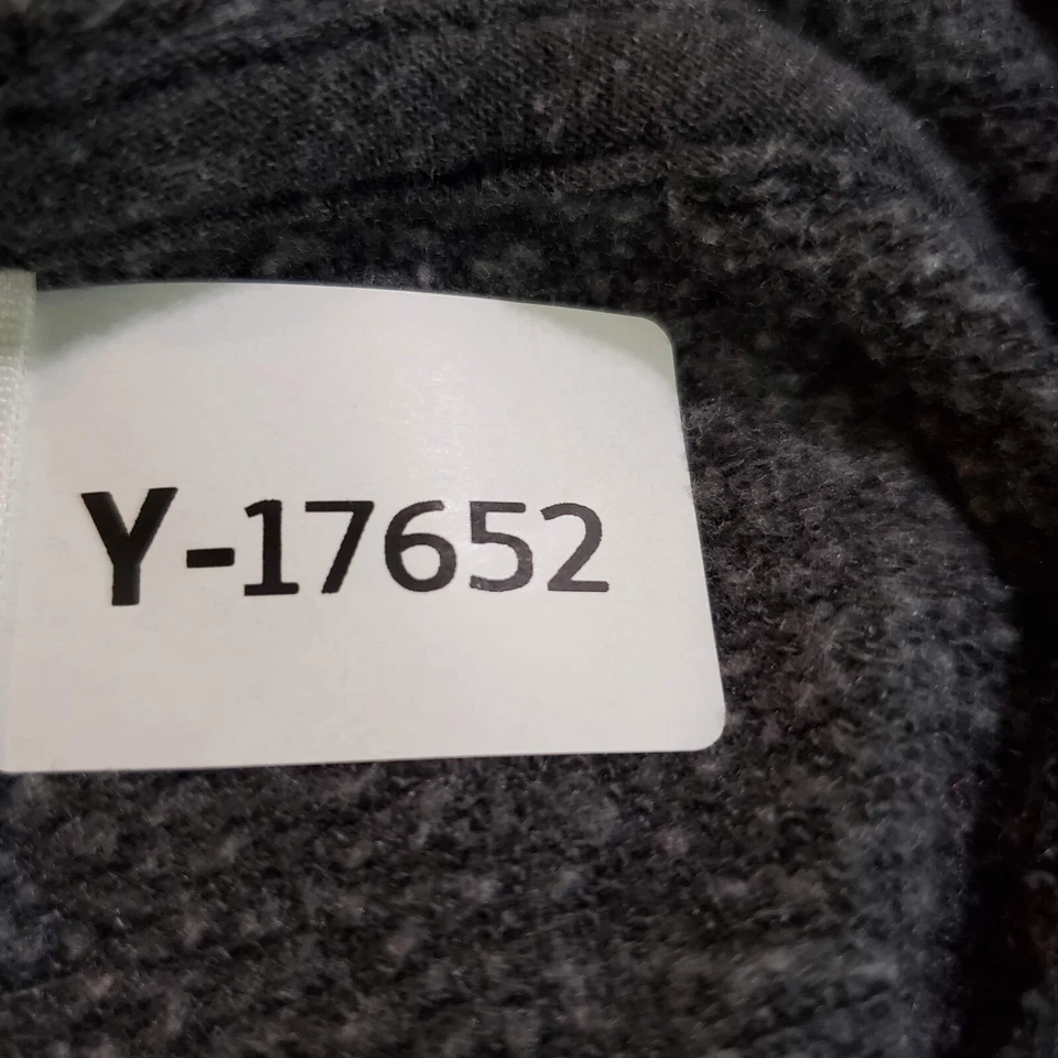 ROSA Victoria's Secret Mujer Sudadera Grande Negra Sudadera con Capucha Polar Logo Paisley Foto 2 de 4