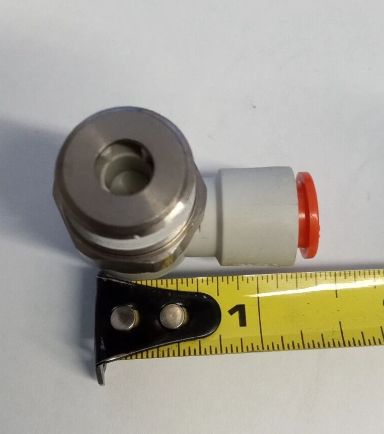 SMC AS3211F-N03-11SA 3/8"x3/8"NPT push-to-connect speed controller **5-pack** - Image 2 of 3