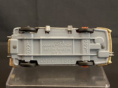 Miniature Corgi 270 – Aston Martin DB5 James Bond 007 – Échelle 1:43, Métal, Vintage 1978