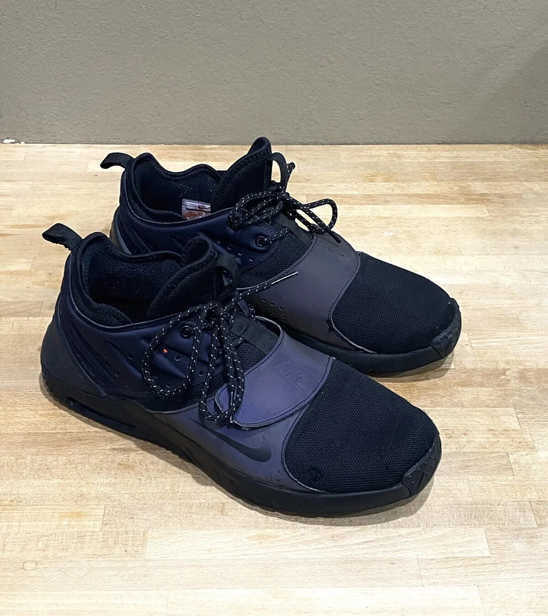 Nike Air Max Trainer 1 AMP Sneakers Mens 10.5 AV2602 001 Black