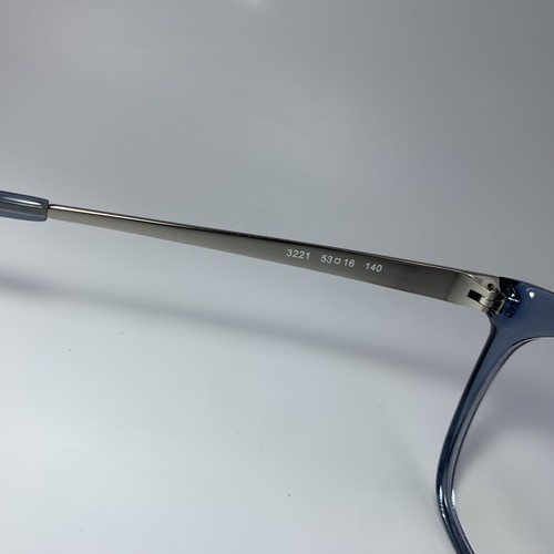 Michael Kors MK4057 Anguilla 3221 Clear Blue Eyeglasses Frames Only 53-16-140 - Picture 13 of 21