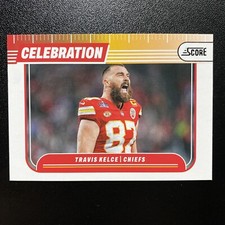 2024 Score Celebration #C-TKE Travis Kelce Kansas City Chiefs Football Card