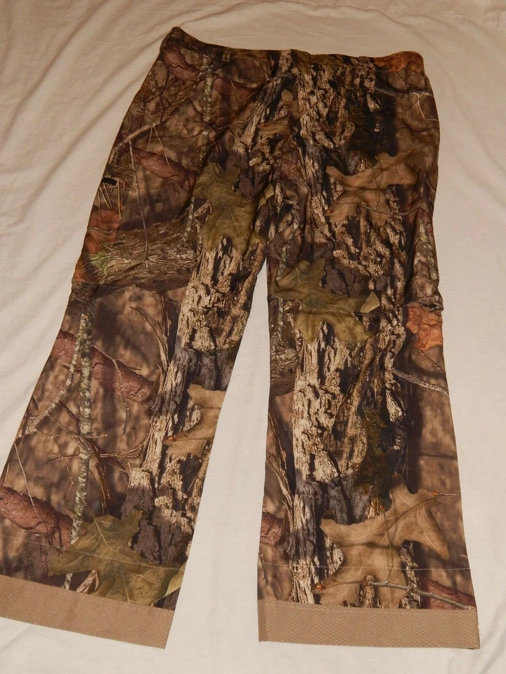 Mossy Oak Pants Mens 2xl 3xl Camo Rain Factor Break up Country Camo Hunting NEW - Image 2 of 4