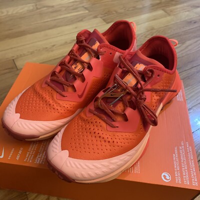  Nike Air Zoom Terra Kiger 7 Team Orange Sneaker DM9469 800 Women's Size 10.5