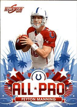 2010 Score #1 Peyton Manning All Pro NM