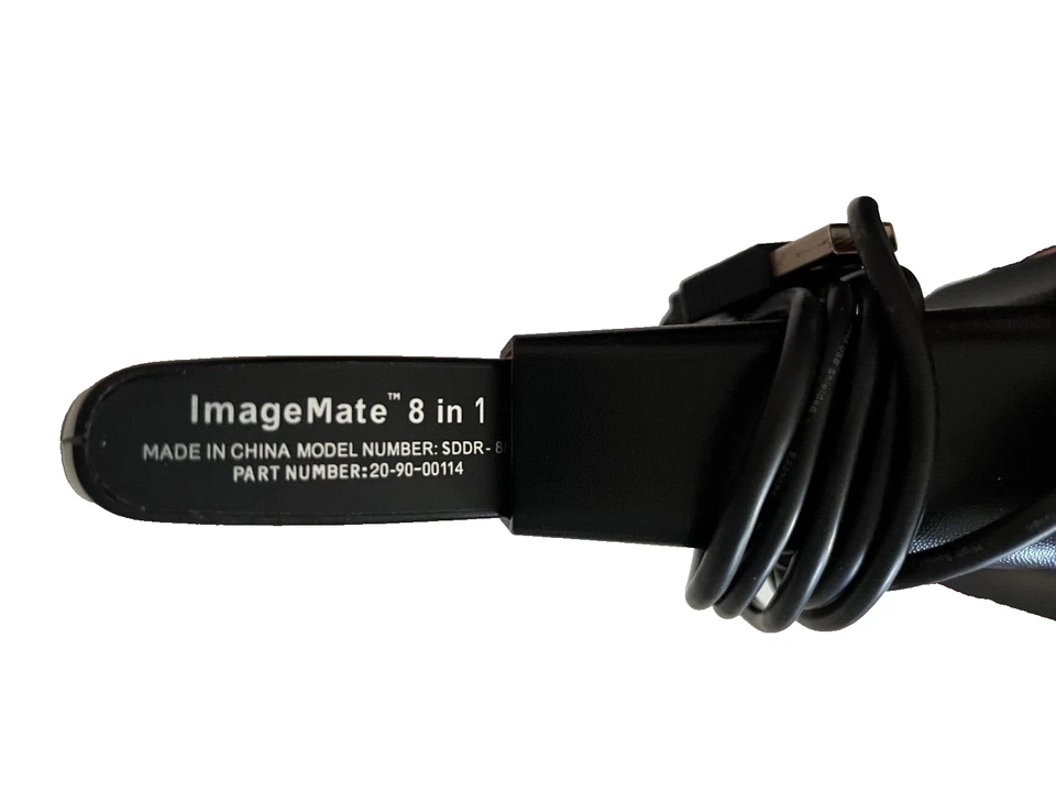 SanDisk ImageMate 8-in-1 SDDR-88 P#20-90-00114 USB 2.0 Hi-Speed Card Reader EUC - Image 3 of 4