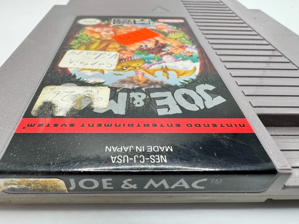 (NG5) Joe & Mac (Nintendo Entertainment System) With Manual Tested - Image 2 of 3