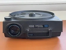 Kodak Carousel 760H Slide Projector W/Box Remote Cord NO SLIDE TRAY Tested Works
