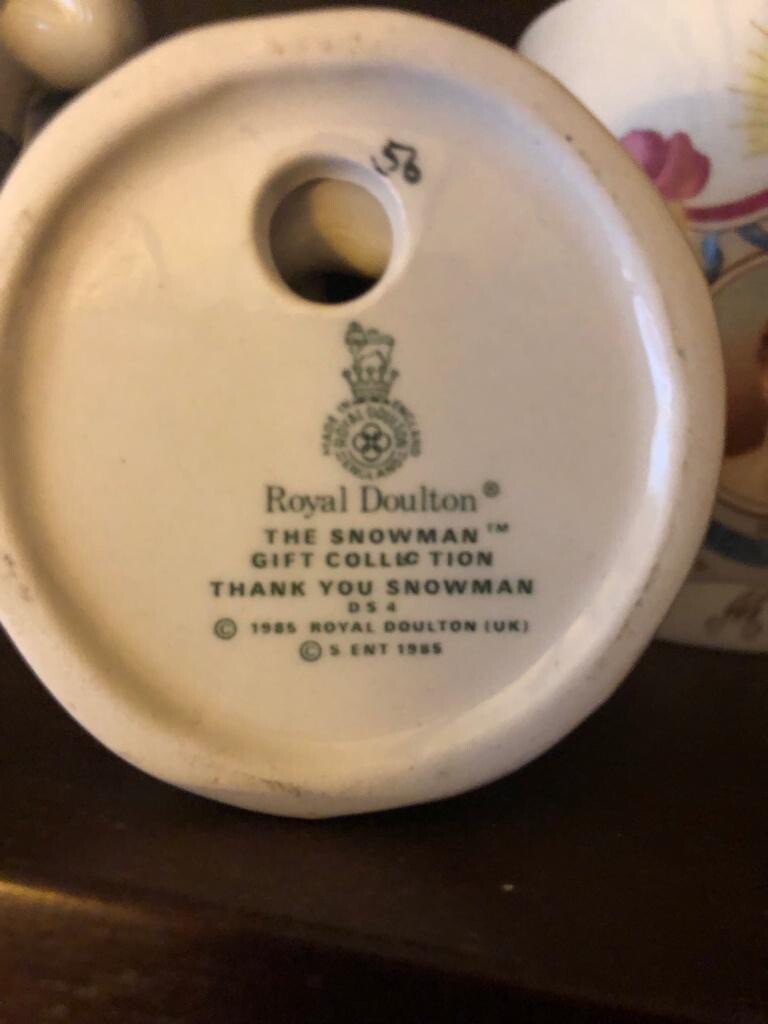 royal doulton snowman figurines eBay