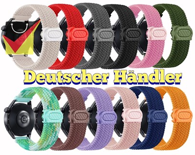 Nylon Armband 22mm für Xiaomi, Amazfit GTR, Garmin, Huawei, Samsung strap band