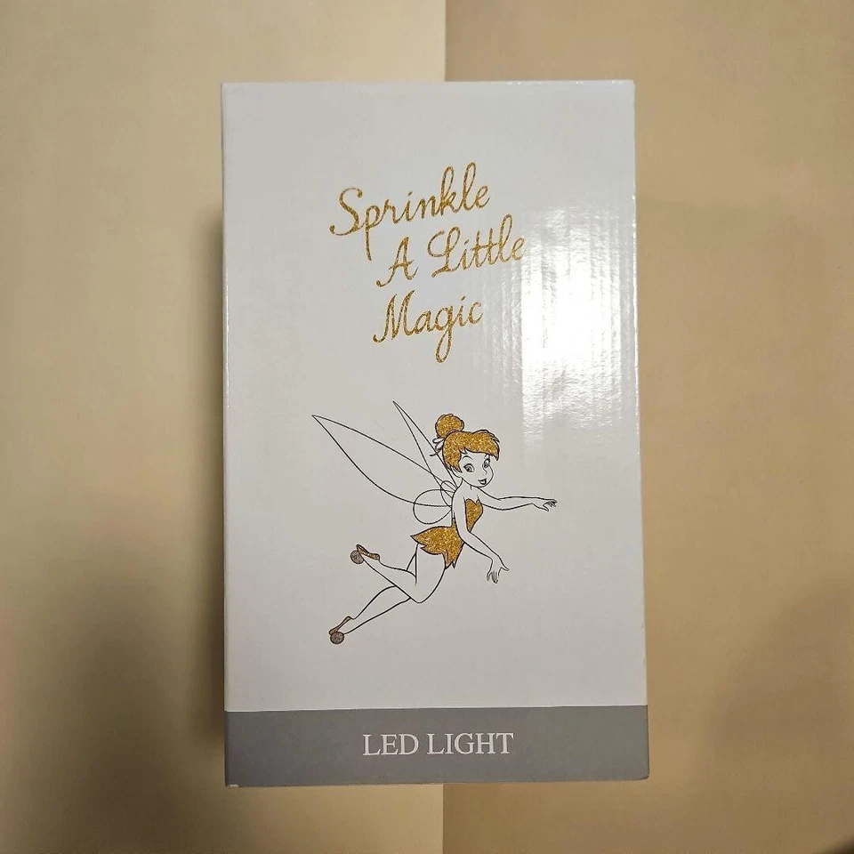 Disney Campanilla Lámpara LED Luz Peter Pan Linterna Espolvorear Un Poco Mágico Nuevo Foto 2 de 4