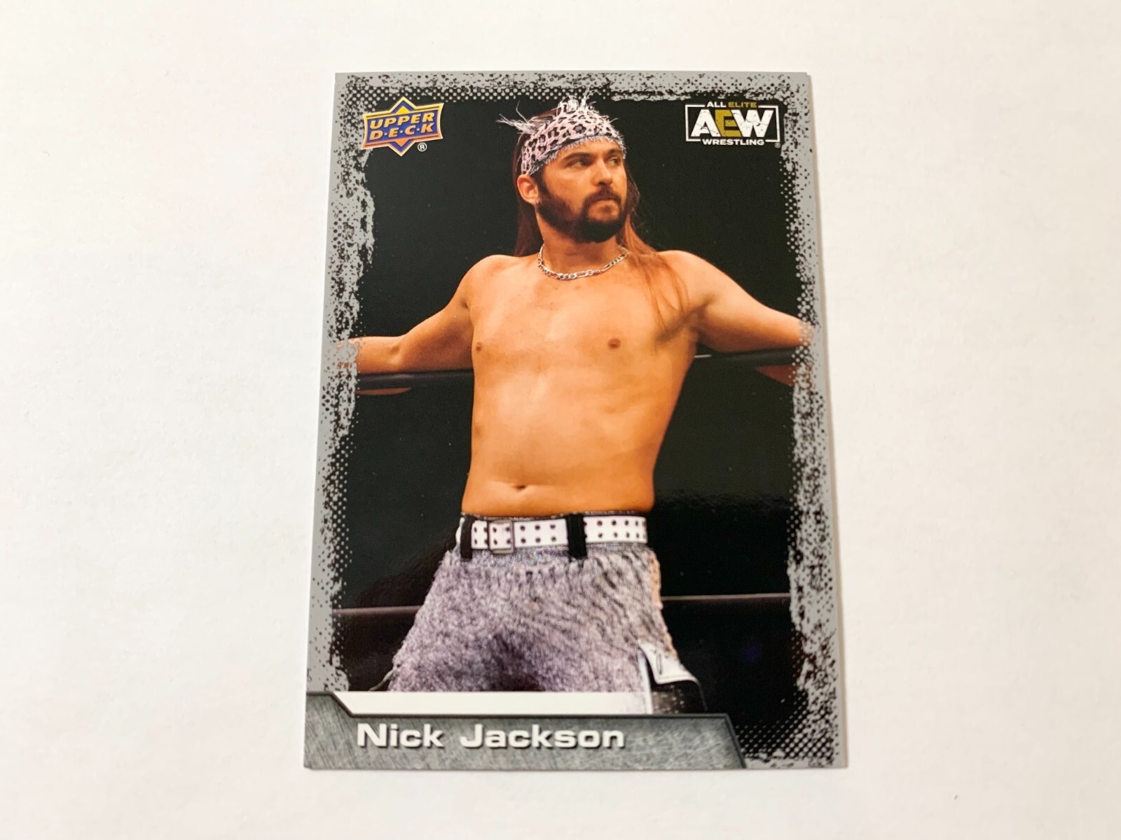 Nick Jackson 2022 Upper Deck AEW Base Card # 56