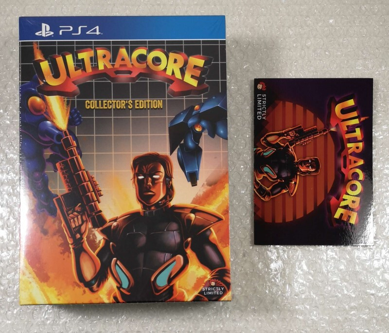 Jeu ULTRACORE PS4 Version UK - Neuf Sous Blister - Shoot'em Up Rétro - Nouveau