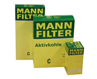 MANN Filtersatz Öl,Luft,Innenraum aktivkohle für HYUNDAI SANTA FÉ