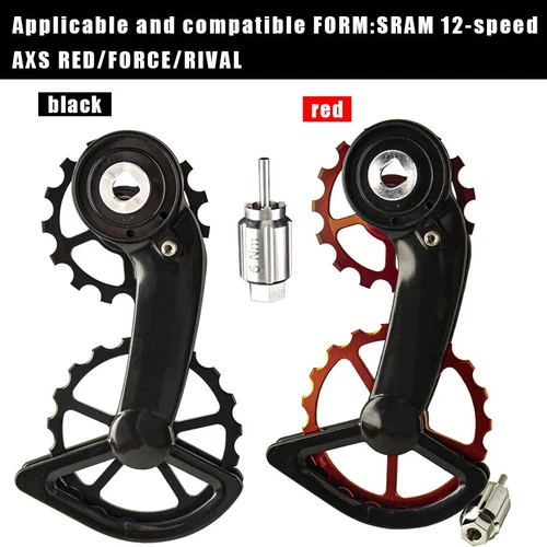 Road Bike Ceramic Bearing Guide Wheel Rear Pulley Axs Transmis 105/R7000 R800 - Picture 4 of 40