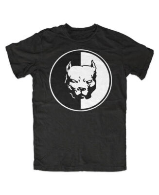 Pitbull Party T-Shirt Schwarz Dog Fun