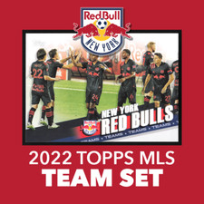 NEW YORK RED BULLS TEAM SET - 2022 Topps MLS (10 Cards)