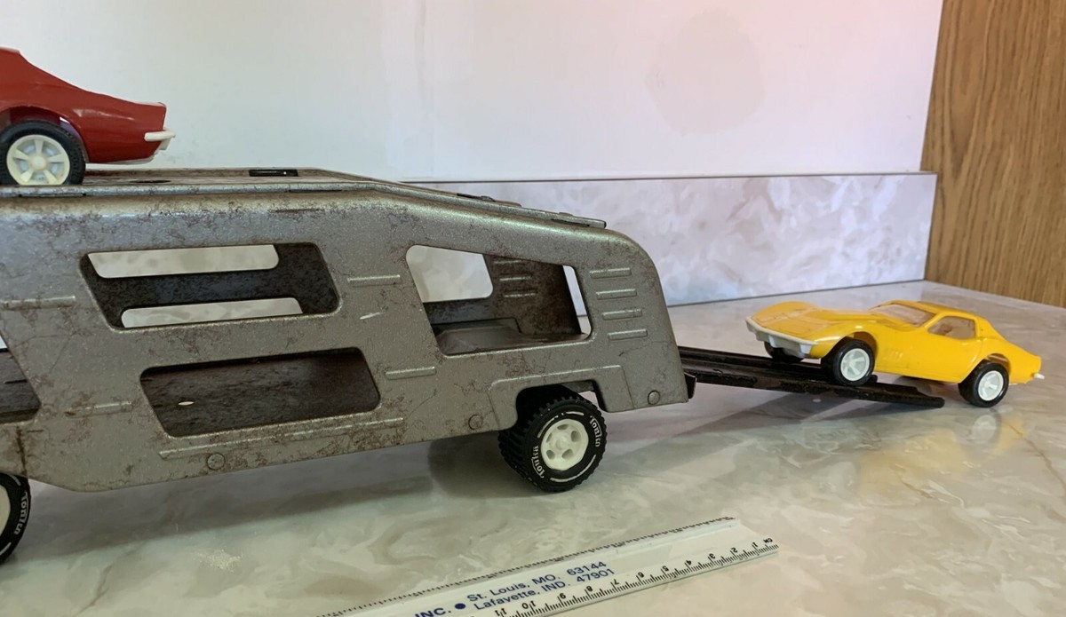 Tonka Auto Carrier ミニカー2台付き 昭和レア 【公式通販】