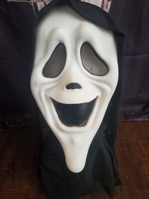 Scary Movie Smiley Ghostface Halloween Funworld Mask Wayans Bros Horror Spoof Ne