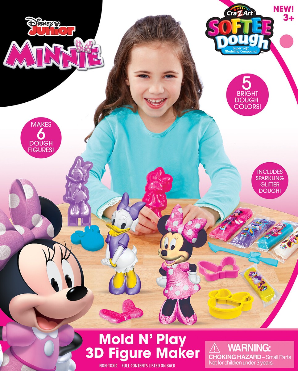 Disney, Jr Minnie Mouse Clubhouse Figure Maker, Daisy Duck, Minnie