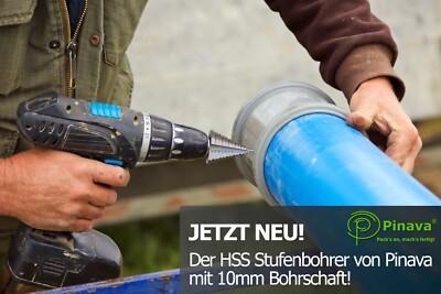 HSS-Stufenbohrer 5–35 Mm Von Pinava – Kegelbohr Produktbild-Vorschau 3