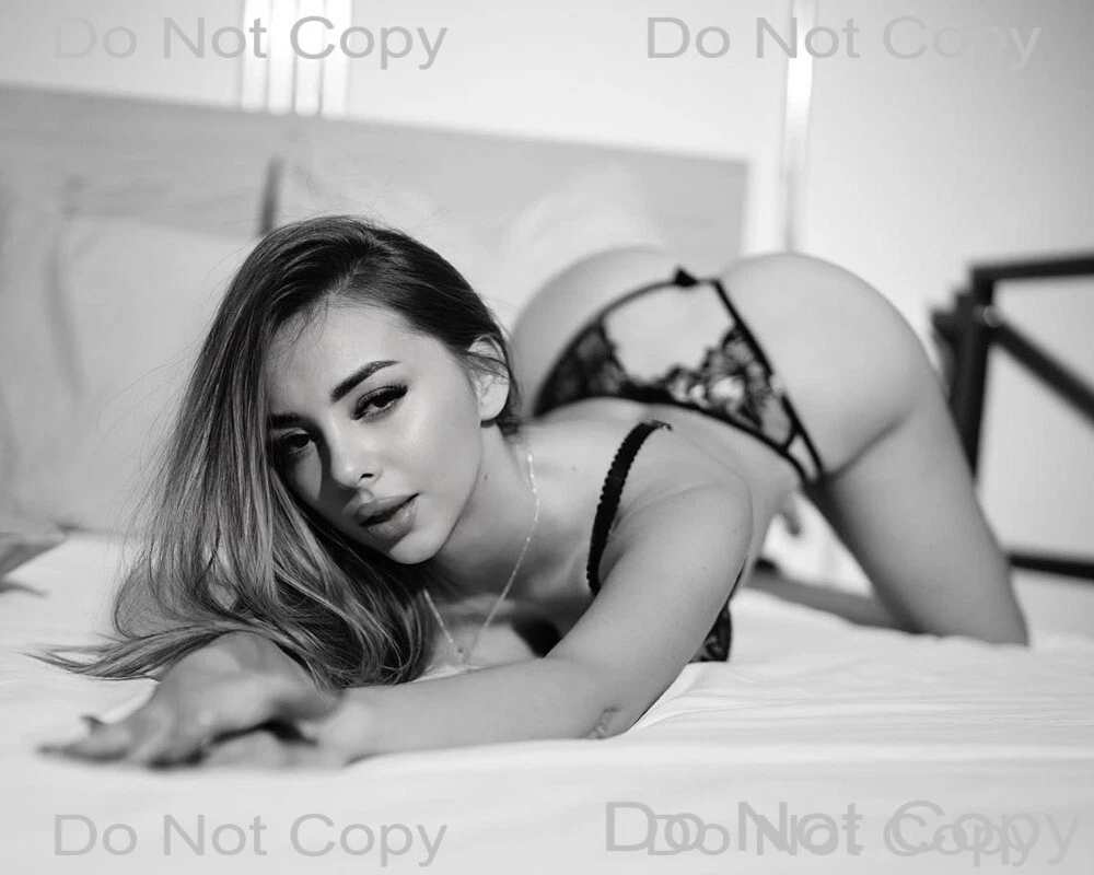 8x10 Ivanka Peach GLOSSY PHOTO photograph picture print bikini lingerie IG  model | eBay