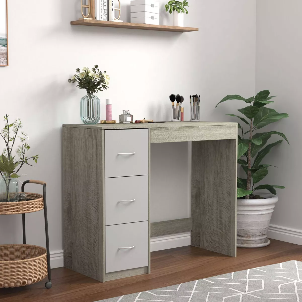 Ash grey chest of on sale drawers
