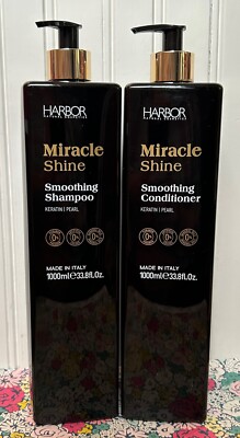 Benzie　Shampoo⭐︎ Pearl Harbour HARBOR MIRACLE SHINE SMOOTHING SHAMPOO & CONDITIONER KERATIN PEARL