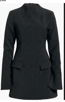 the ultimate muse split sleeve mini dress Odd Muse - The Ultimate Muse Split Sleeve Mini Dress - Black