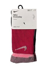 NEW Nike Everyday Cushioned Crew Dri-Fit Socks Women 4-6 / Youth 3Y-5Y