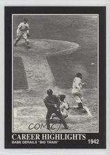 1992 Megacards The Babe Ruth Collection Babe Ruth Walter Johnson #73 HOF