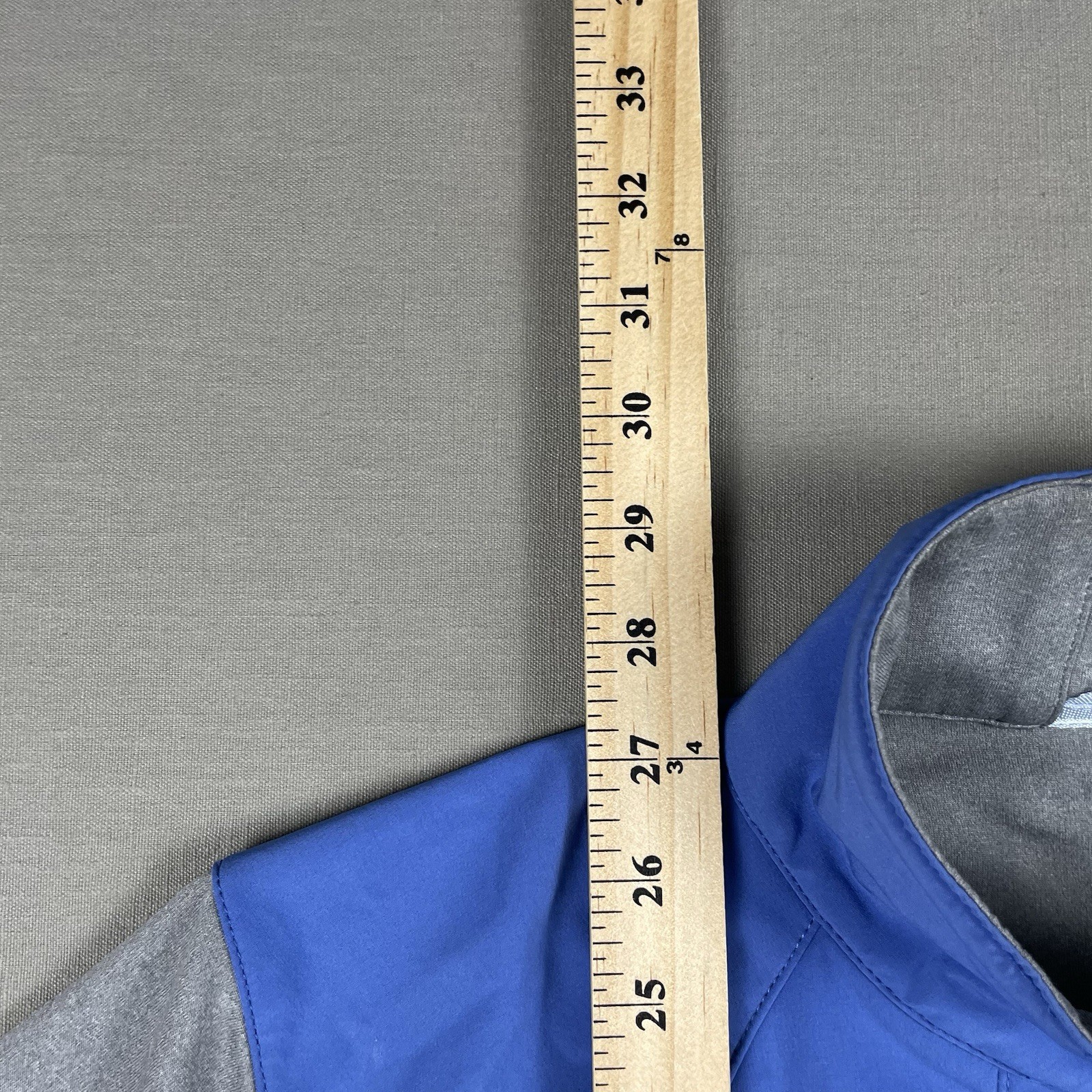 Zero Restriction Jacket Men Medium Blue Z710 Soft… - image 14