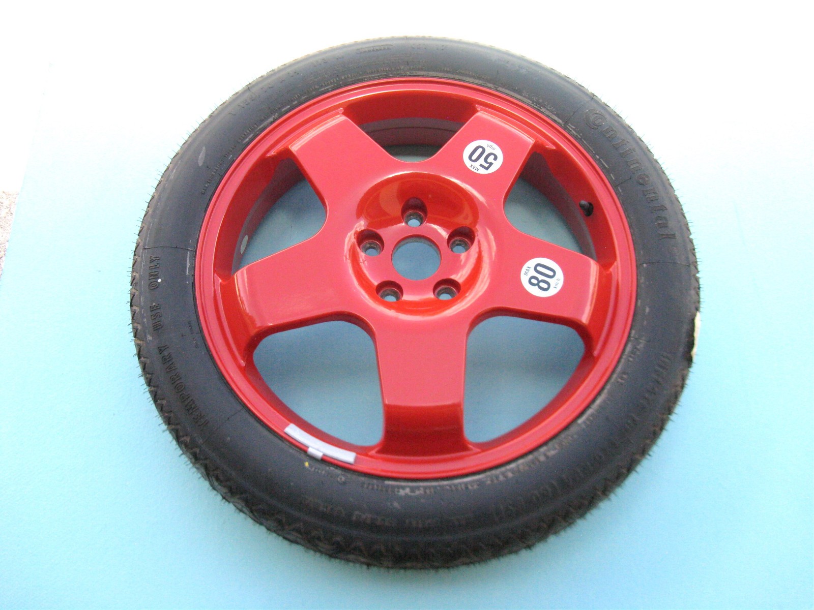 06 07 08 09 10 11 12 BENTLEY CONTINENTAL FLYING SPUR SEDAN SPARE TIRE 155/70/19