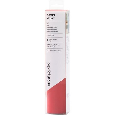 CRICUT Smart Vinyl Permanent 24.1 x 91.5 cm Vinlyfolie Red