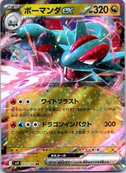 Salamence ex 072/100 Battle Partners - Japanese Double Rare Holo