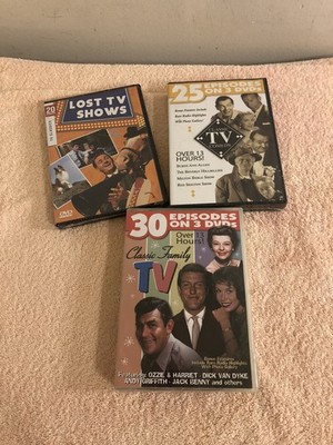 75 Episodes Of Classic TV Shows 3 Collections DVDs NIP