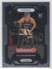 #13 Aaliyah Edwards 2024-25 Prizm Monopoly WNBA Base * RC Washington Mystics