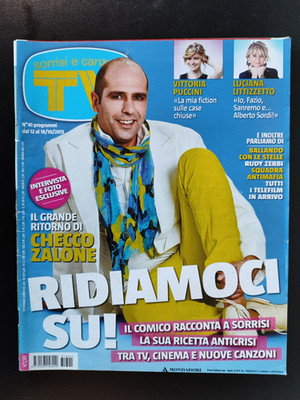 TV SMILE SONGS Nr. 41/2013 CHECCO ZALONE-VITTORIA PUCCINI-LITTIZZETTO-PARODI