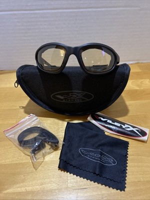 Wiley X Z87-2 Safety Glasses Motorcycle