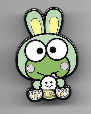 Keroppi (Y626) Hello Kitty FigPin Series 7 Easter - Brand New - UNCLAIMED