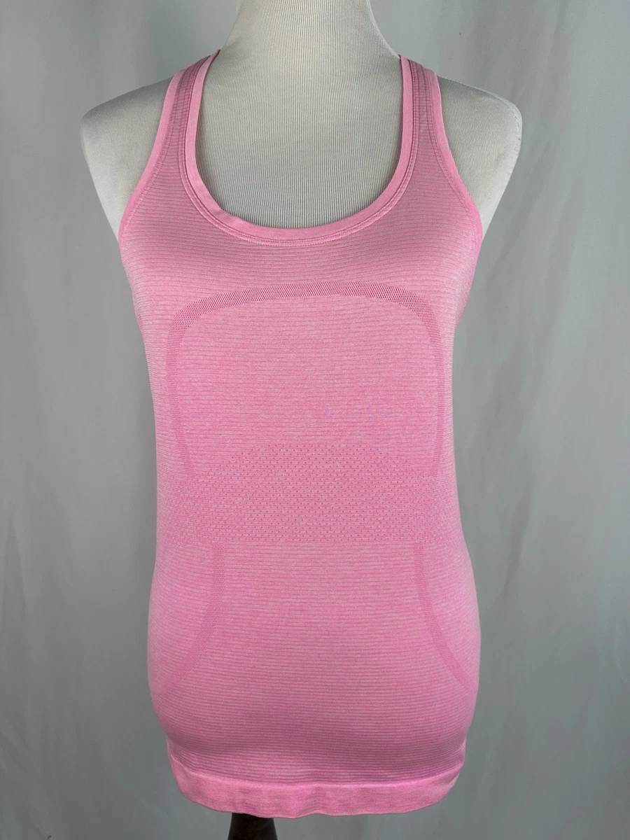 Lululemon Pink Tank Activewear Tops for Women for sale - eBay