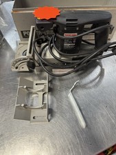 Porter Cable 556 Biscuit Cutter/ Plate Joiner Tilt Fence Steel Case Made in USA