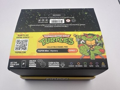 NEW Case-10 FiGPin Mini TMNT Teenage Mutant Ninja Turtles Mystery Series 1 Pins