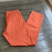 Dockers Alapha Collection Pant 34x32 Rust Orange