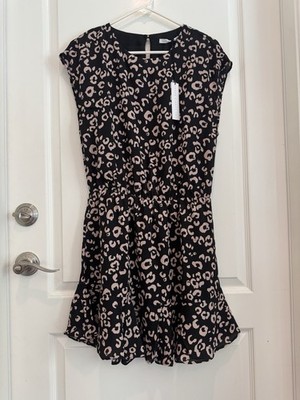 Three eighty two women s mini rosette dress size M